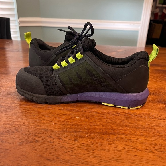 Timberland Womens Pro Radius Gray Purple Safety Shoes size 6.5 - Picture 4 of 11